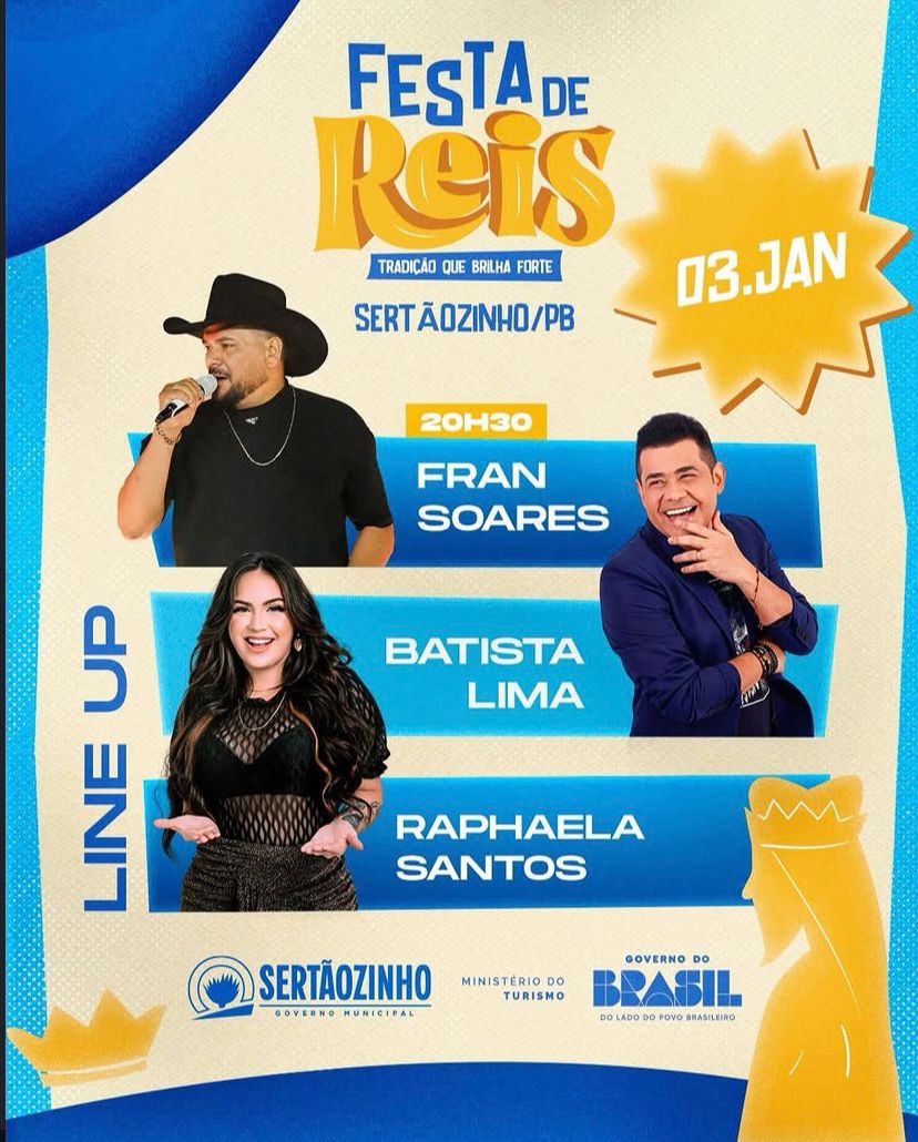 Sucesso de público marca abertura da Festa de Reis no Parque Cultural.
