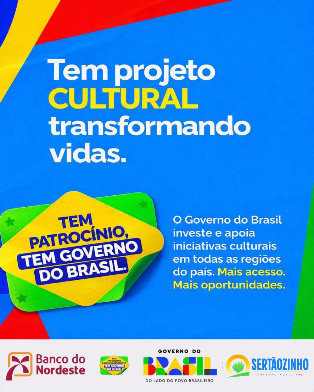 VIII Semana de Cultura e Esportes conta com o grande apoio do Governo do Brasil e Banco do Nordeste