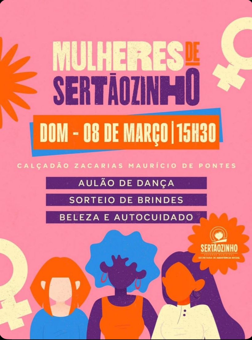 Programação especial em celebração ao Dia Internacional da Mulher
