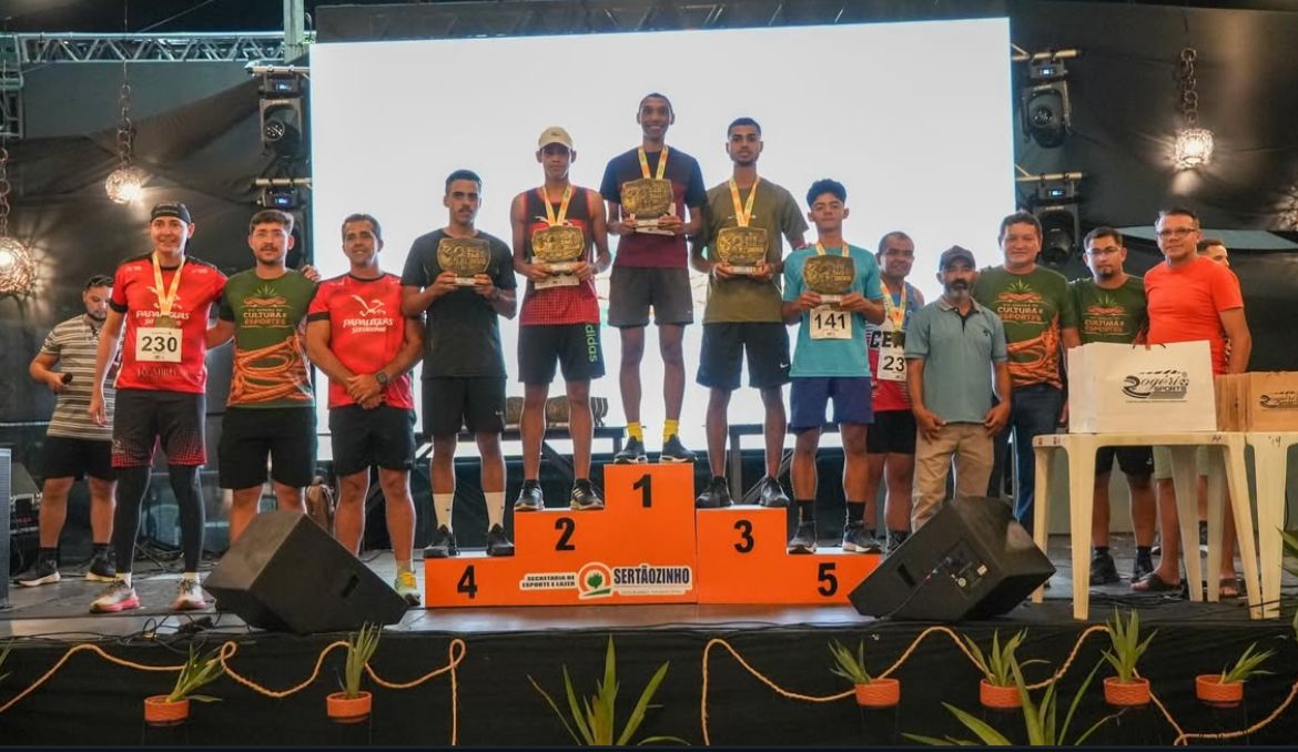 Premiação da Sertãozinho Run & Sertãozinho Kids Run