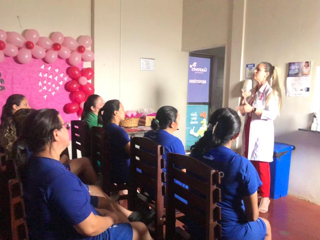 OUTUBRO ROSA  Mês de prevenção e diagnóstico precoce do câncer de mama