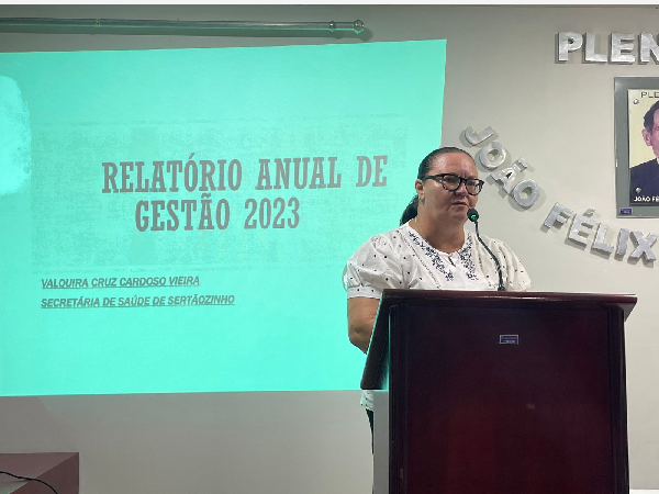 Secretaria de Saúde, realiza apresentação  do "Relatório Anual de Gestão da Secretaria de Saúde"