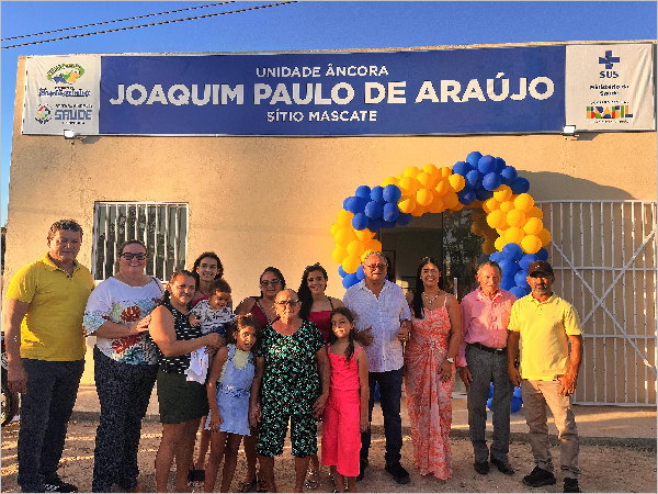 Secretarias realizam atos de inaugurações pelo município